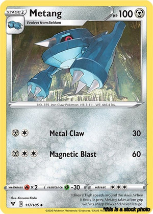 117/185 Metang Uncommon Reverse Holofoil