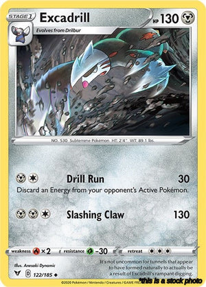 Normal Excadrill [122/185 Near Mint ]