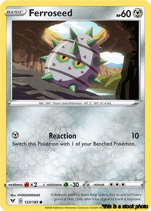 Normal Ferroseed [123/185 Near Mint ]
