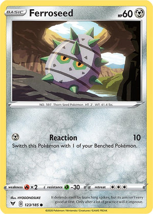 Common Ferroseed [123/185 Near Mint ]