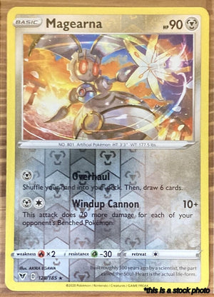 Reverse Holofoil Magearna [128/185 Near Mint ]