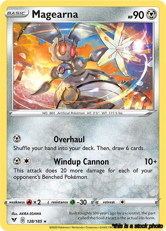 Holofoil Magearna [128/185 Near Mint ]