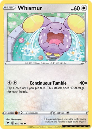 135/185 Whismur Common Normal