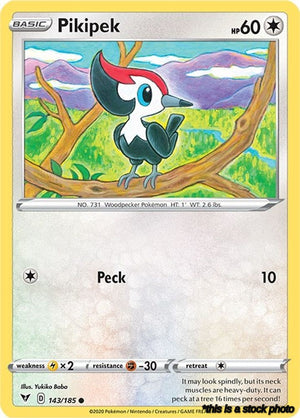 Normal Pikipek [143/185 Near Mint ]