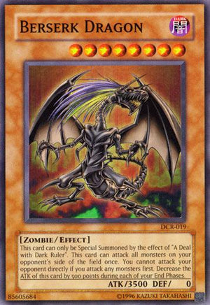 Unlimited Berserk Dragon [DCR-019 Lightly Played] Super Rare