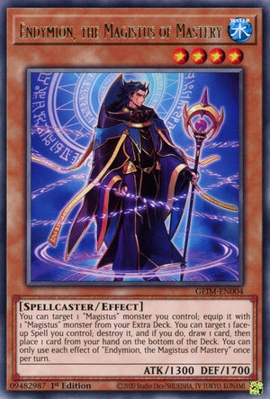 1st Edition Endymion, the Magistus of Mastery [GEIM-EN004 Near Mint] Rare