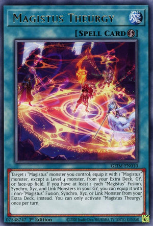 1st Edition Magistus Theurgy [GEIM-EN010 Near Mint] Rare