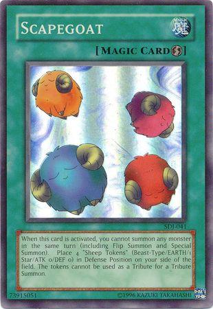 Unlimited Scapegoat [SDJ-041 Near Mint] Super Rare