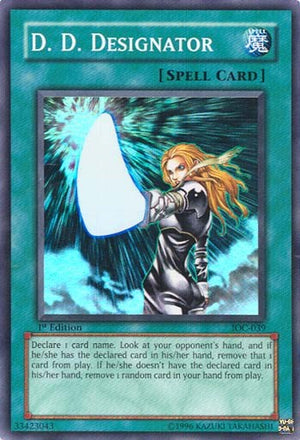 Unlimited D.D. Designator [IOC-039 Lightly Played] Super Rare