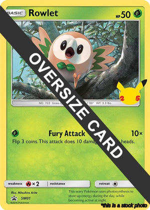 Normal Rowlet [SM01 Lightly Played ]