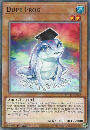 1st Edition Dupe Frog [SDFC-EN022 Near Mint] Common / Short Print