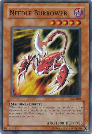 Unlimited Needle Burrower [AST-020 Lightly Played] Super Rare