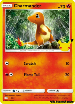 Promo Charmander - 9/25 [009/025 Lightly Played ]