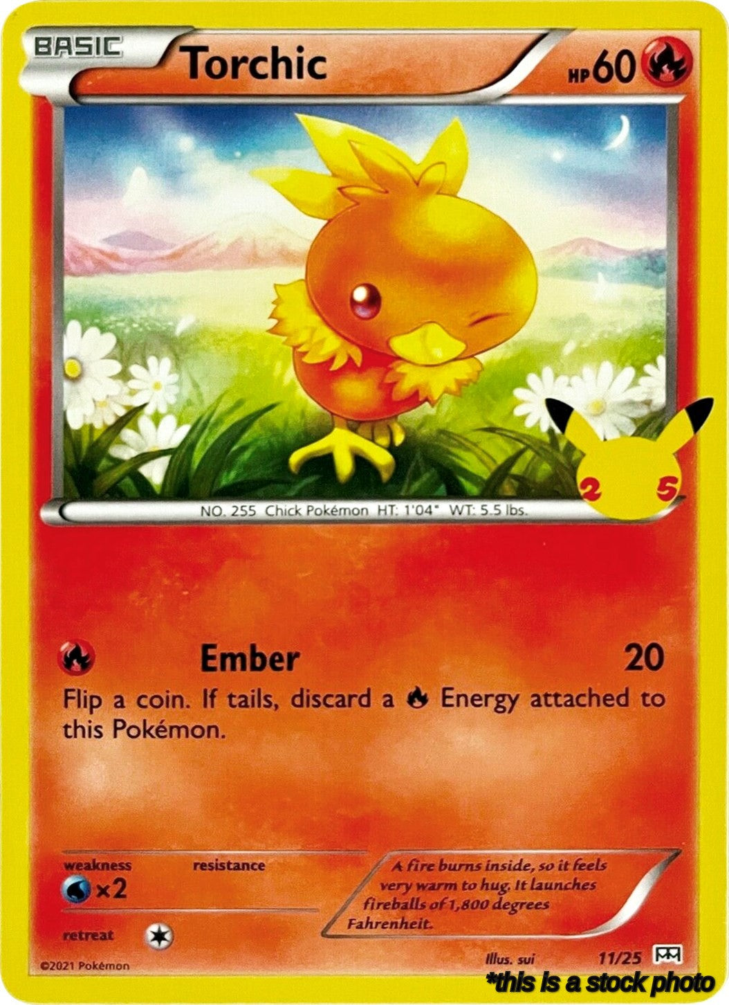 Promo Torchic - 11/25 [011/025 Lightly Played ]