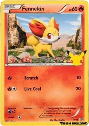 014/025 Fennekin Promo Holofoil