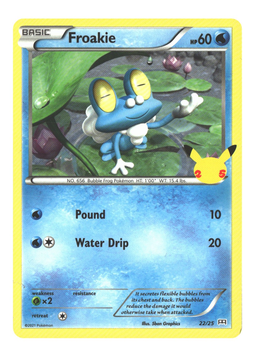022/025 Froakie Promo Normal