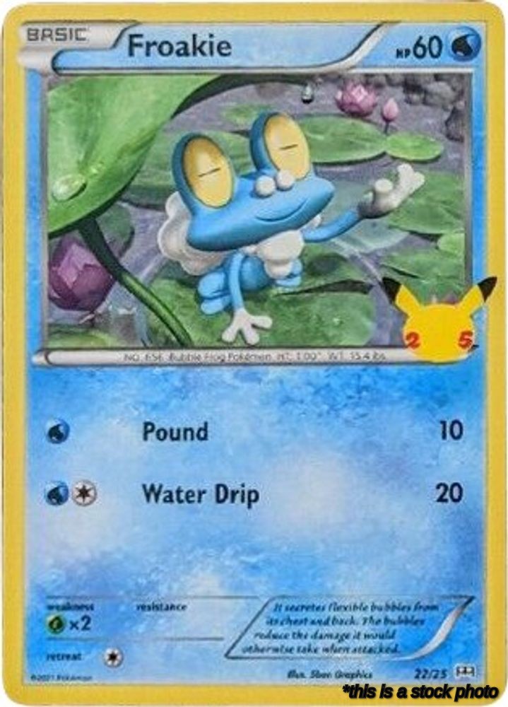 022/025 Froakie Promo Normal
