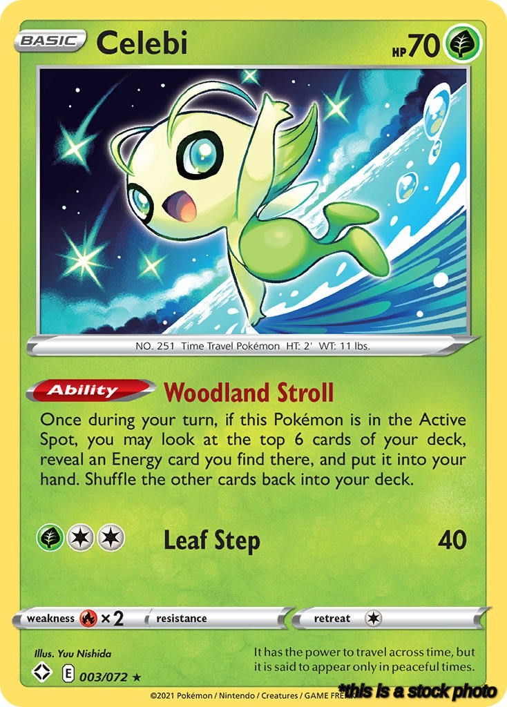 Normal Celebi [003/072 Near Mint ]
