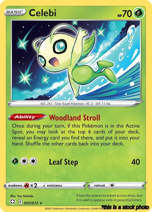 Normal Celebi [003/072 Near Mint ]