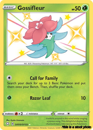 Holofoil Gossifleur [SV010/SV122 Near Mint ]