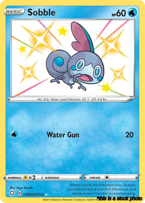 Holofoil Sobble [SV025/SV122 Near Mint ]
