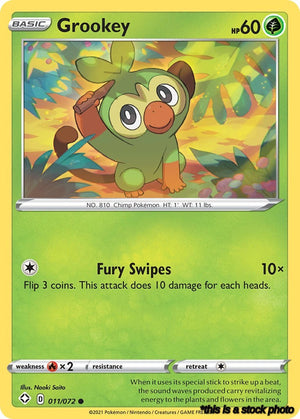 Common Grookey [011/072 Lightly Played ]