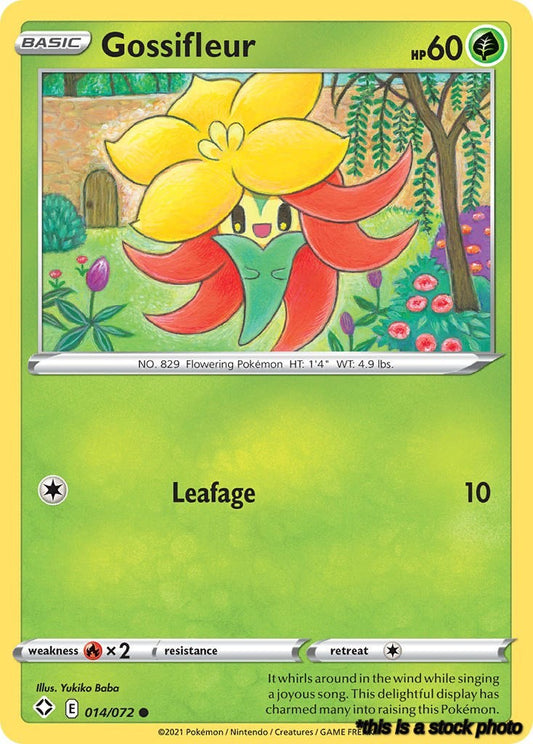 Reverse Holofoil Gossifleur [014/072 Lightly Played ]