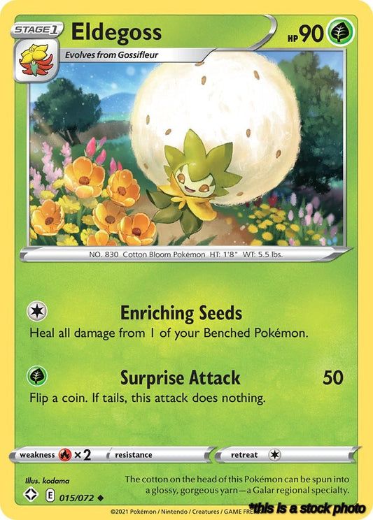 Uncommon Eldegoss [015/072 Lightly Played ]