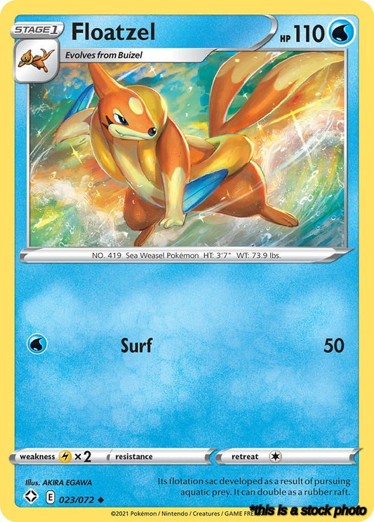 Uncommon Floatzel [023/072 Lightly Played ]