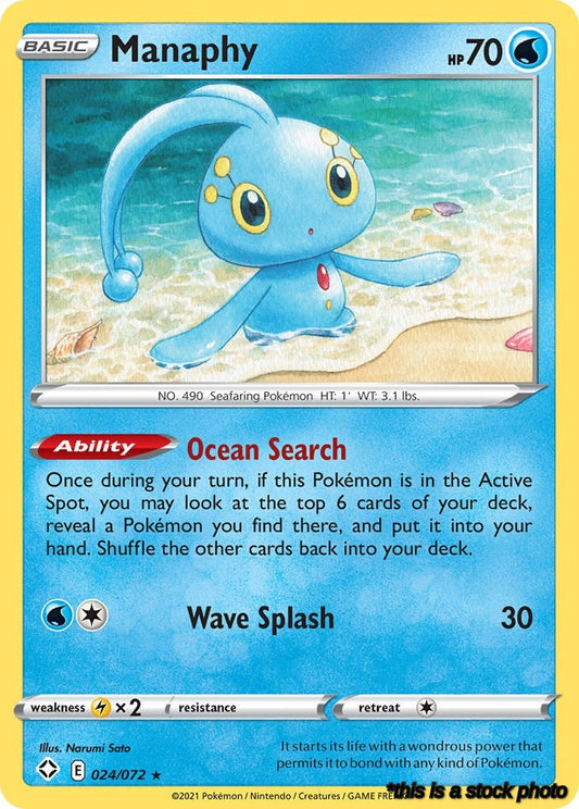 Normal Manaphy [024/072 Lightly Played ]