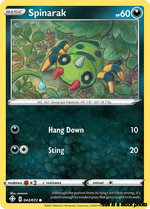 Normal Spinarak [043/072 Lightly Played ]