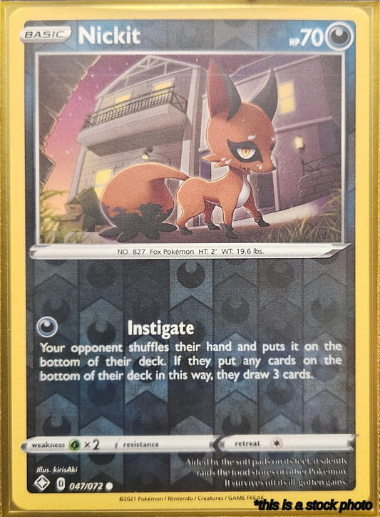 047/072 Nickit Common Reverse Holofoil