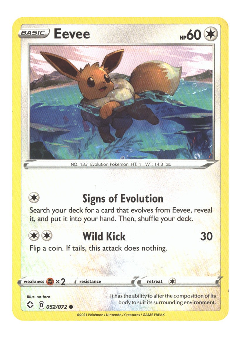 052/072 Eevee Common Normal
