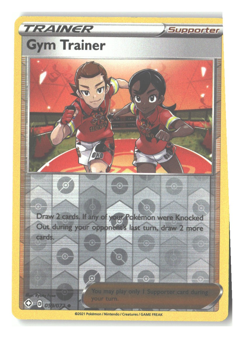 059/072 Gym Trainer Uncommon Reverse Holofoil