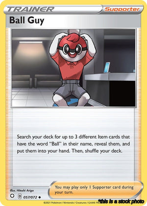 Uncommon Ball Guy [057/072 Lightly Played ]