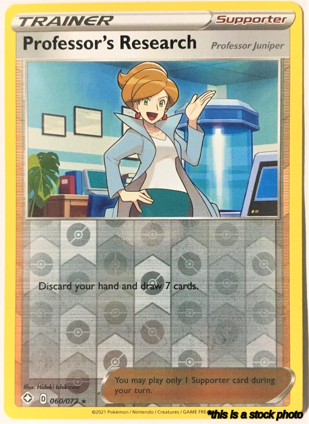 Reverse Holofoil Professor's Research [Professor Juniper] [060/072 Lightly Played ]
