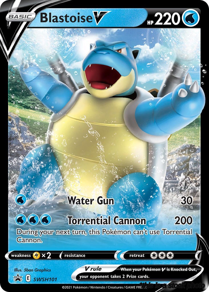 Promo Blastoise V - SWSH101 [SWSH101 Near Mint ]