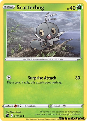 Common Scatterbug [011/163 Near Mint ]