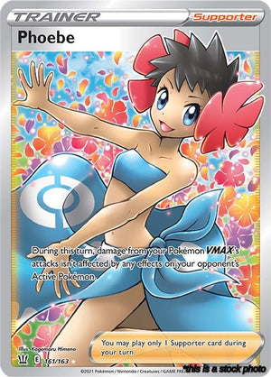 Holofoil Phoebe (Full Art) [161/163 Near Mint ]