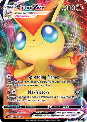 Holofoil Victini VMAX [022/163 Near Mint ]