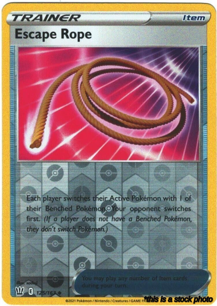 Reverse Holofoil Escape Rope [125/163 Lightly Played ]
