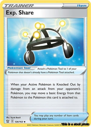 Normal Exp. Share [126/163 Near Mint ]