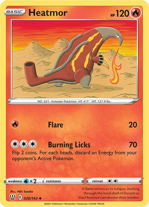 Uncommon Heatmor [026/163 Lightly Played ]