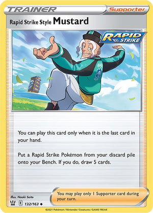 Uncommon Rapid Strike Style Mustard [132/163 Lightly Played ]