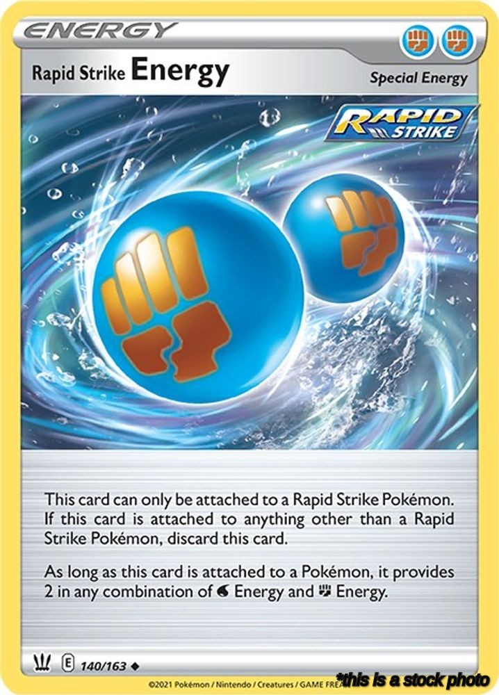 Normal Rapid Strike Energy [140/163 Lightly Played ]