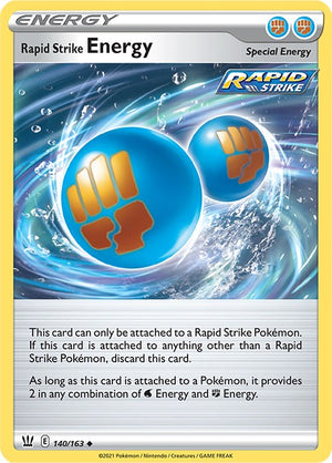 Uncommon Rapid Strike Energy [140/163 Heavily Played ]