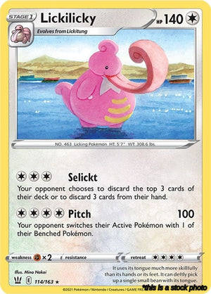 114/163 Lickilicky Rare Normal