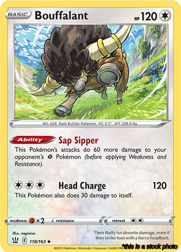 Uncommon Bouffalant [118/163 Near Mint ]