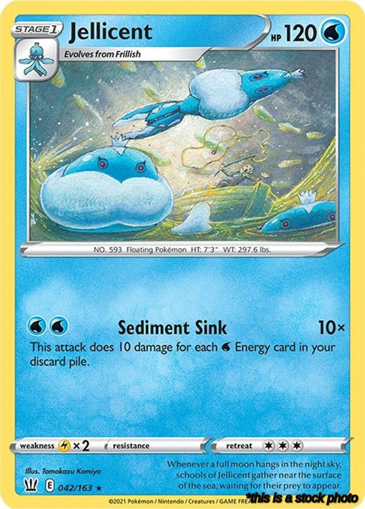 042/163 Jellicent Rare Normal