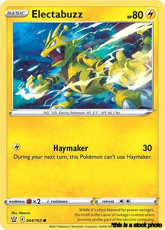 Common Electabuzz [044/163 Near Mint ]